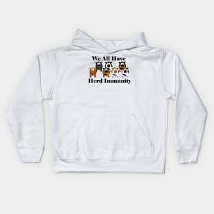 Herd Immunity Kids Hoodie